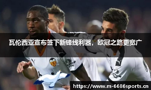 瓦伦西亚宣布签下新锋线利器，欧冠之路更宽广